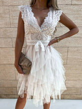 Lace White Party Dress